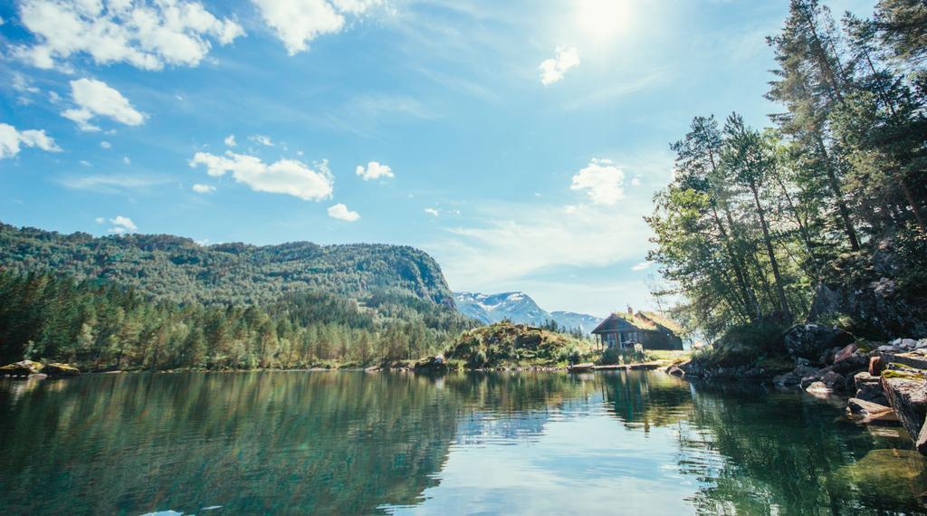 Strandbu Villa Viksdalen Bagian luar foto
