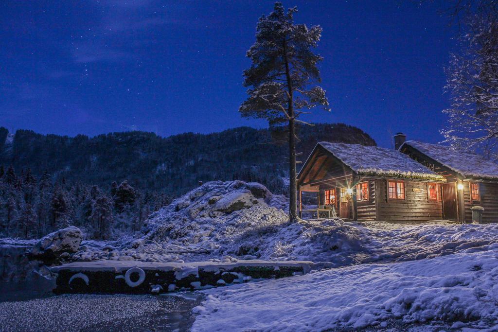 Strandbu Villa Viksdalen Bagian luar foto