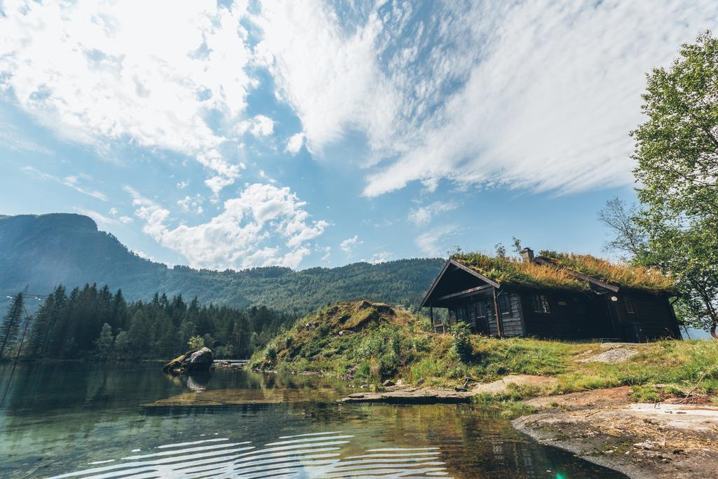 Strandbu Villa Viksdalen Bagian luar foto